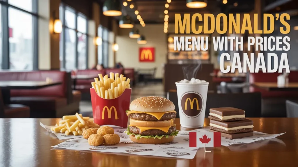 McDonald's Menu With Prices Canada